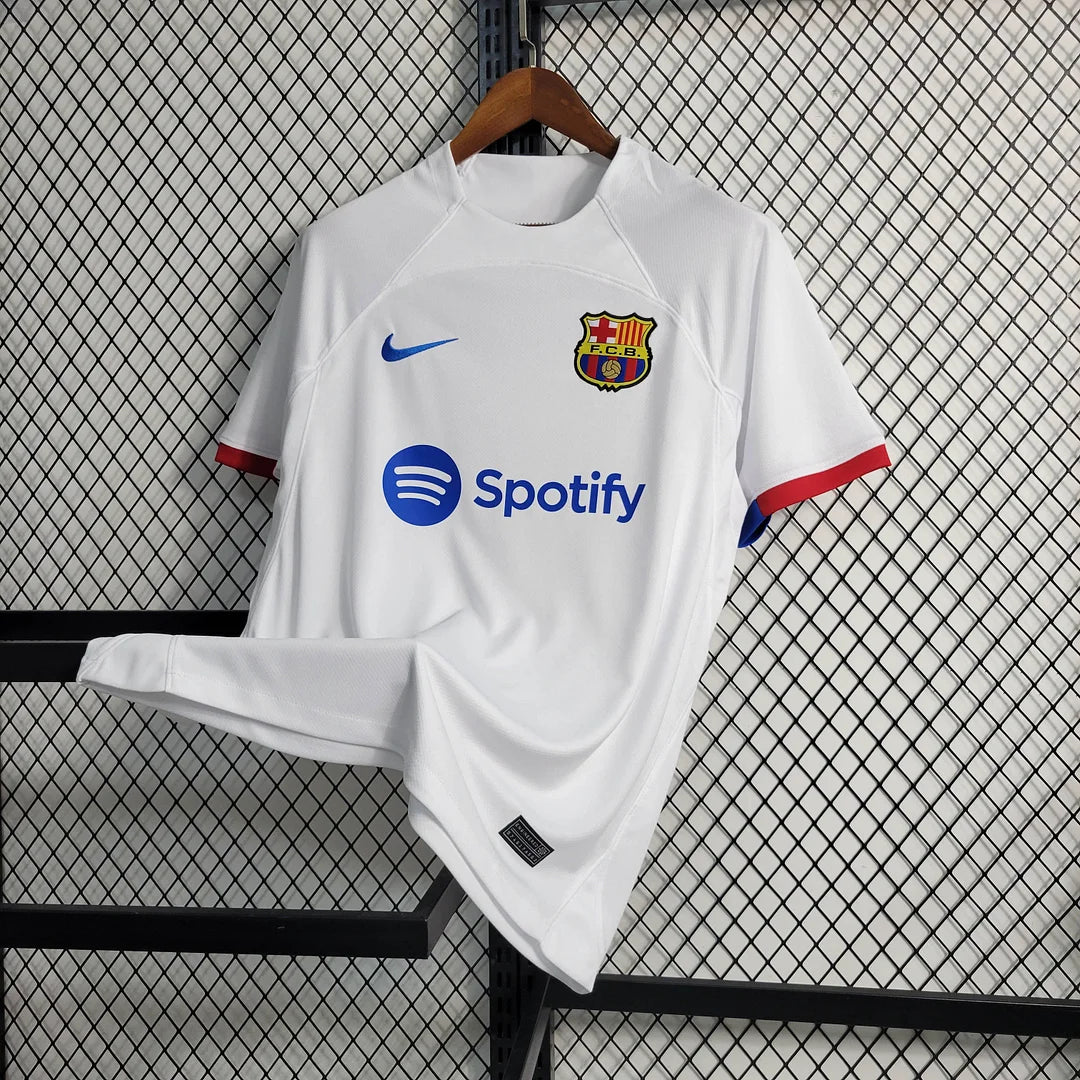 2023 2024 FC Barcelona Away Fan Version Football Soccer Jersey Shirt