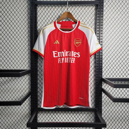 2023 2024 Arsenal Home Fan Version Football Soccer Shirt