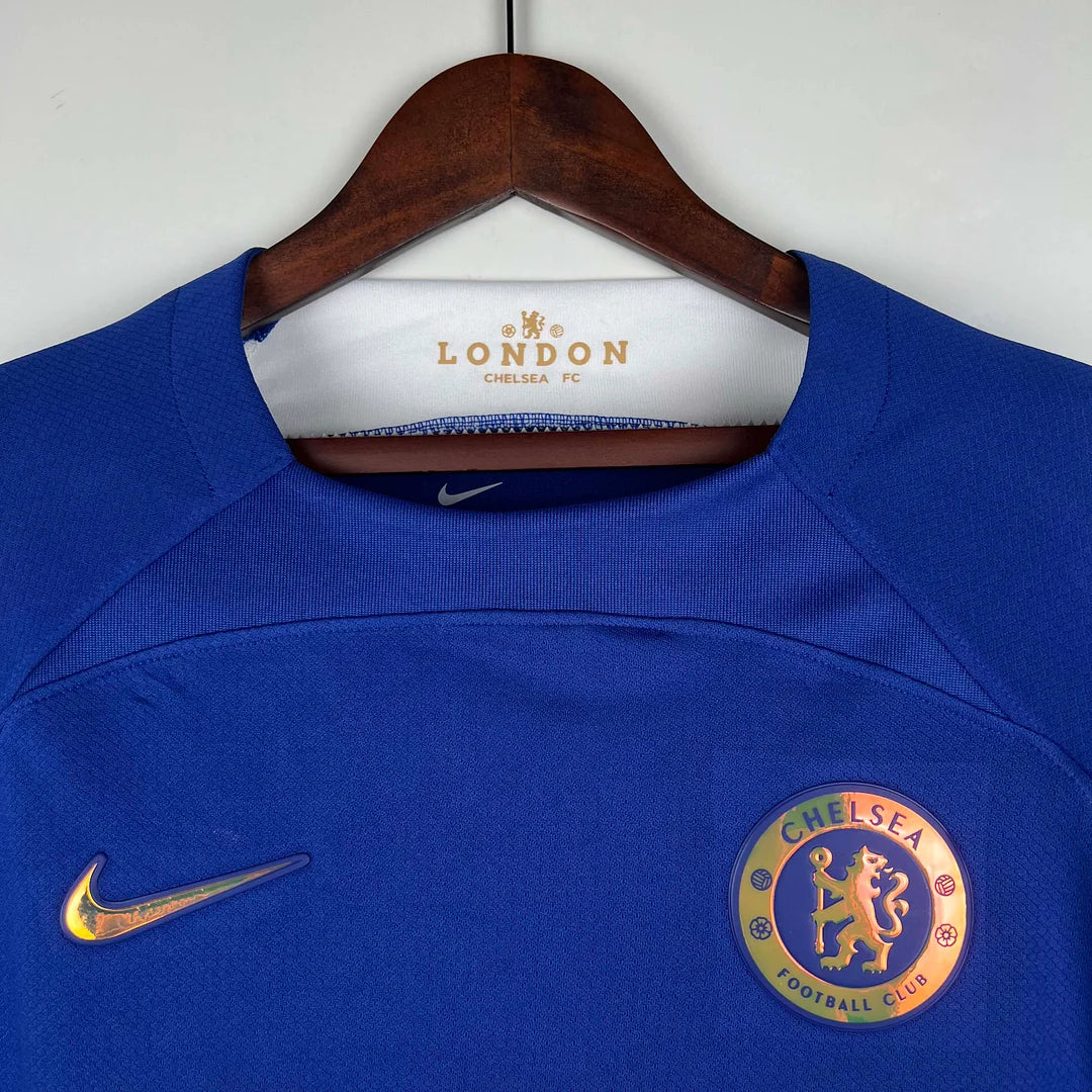 2023 2024 Chelsea Home Fan Version Football Soccer Shirt