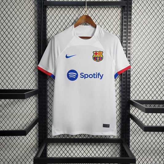 2023 2024 FC Barcelona Away Fan Version Football Soccer Jersey Shirt